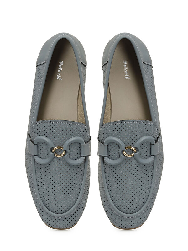 325010T.Z 5FX MAVI- Kadın Loafer - Görsel 5
