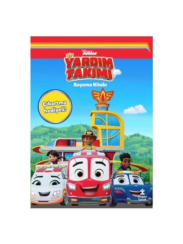 Doğan Çocuk Junior - Yardım Takımı Boyama Kitabı