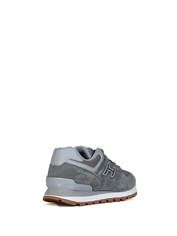 Chile Hakiki Deri Gri Kadın Spor Ayakkabı - Görsel 4