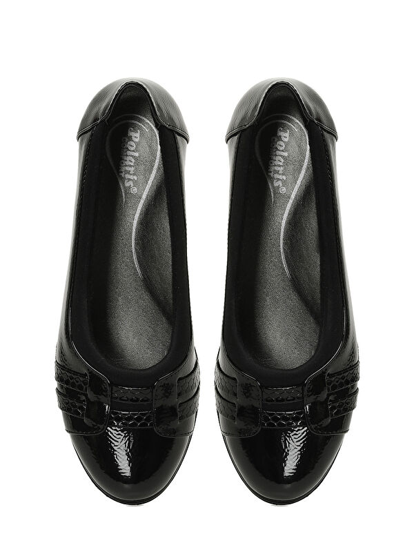 167022.RZ5PR Siyah Kadın Dolgu Ayakkabı - Görsel 5