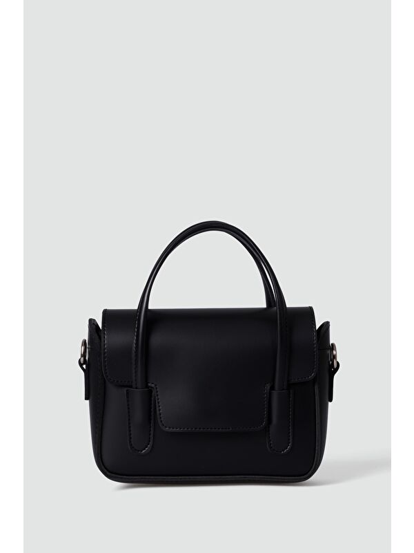 Shulebags Dimple Retro El Ve Çapraz Çanta Siyah