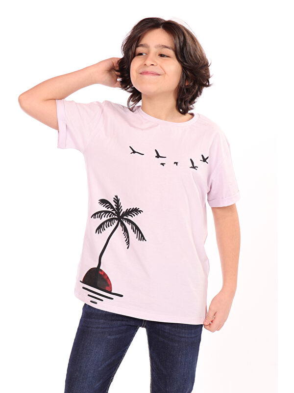 Toontoykids Erkek Çocuk Baskılı Tişört