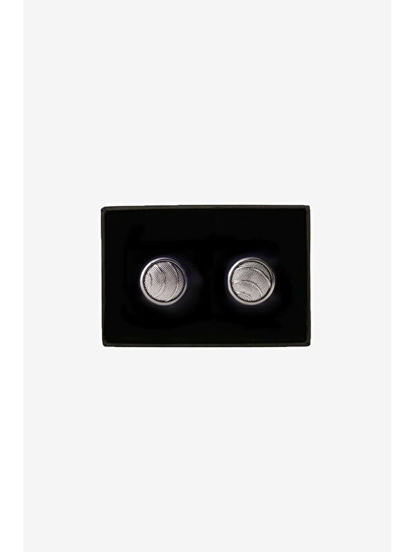 Altınyıldız Classics Erkek Gümüş %100 Metal Kol Düğmesi