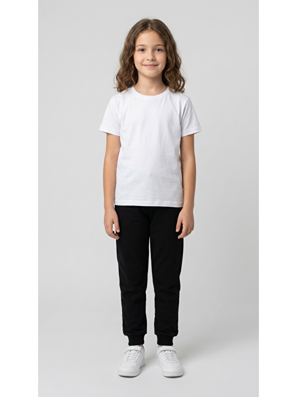 Mışıl Kids Basic Kısa Kol Kız Çocuk T-Shirt