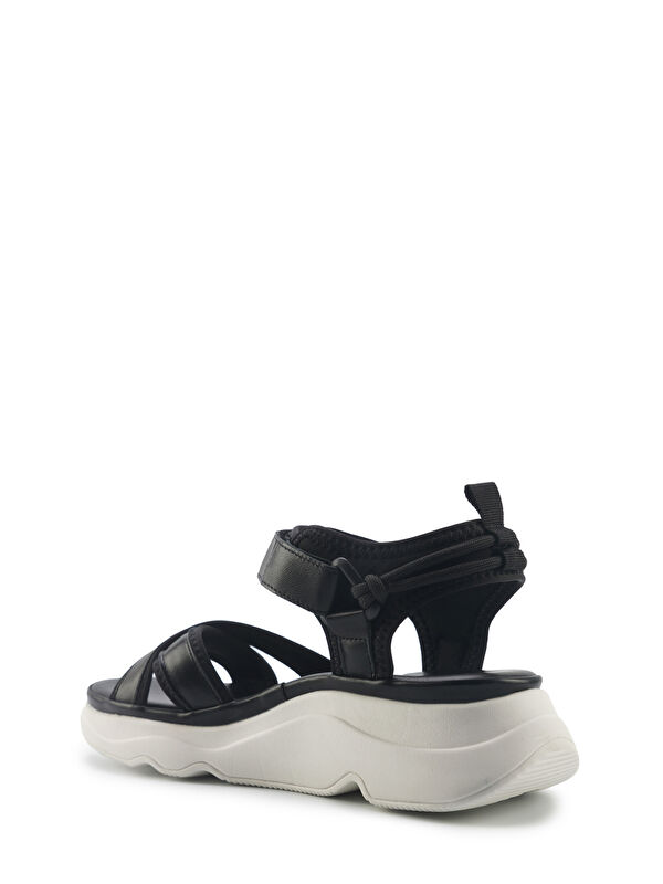 325626.Z 5FX Siyah Kadın Spor Sandalet - Görsel 4