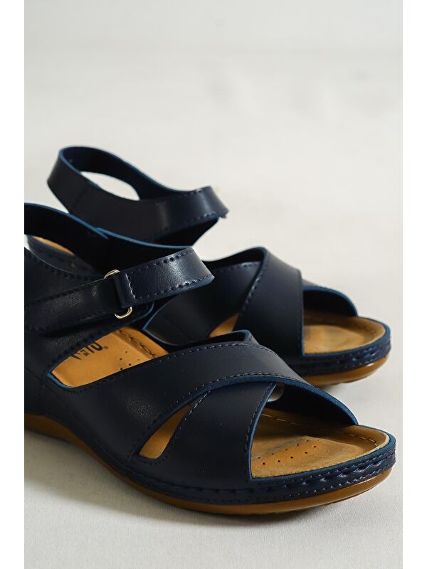 Z6312 Kadın Konfor Anatomic Sandalet - Görsel 2