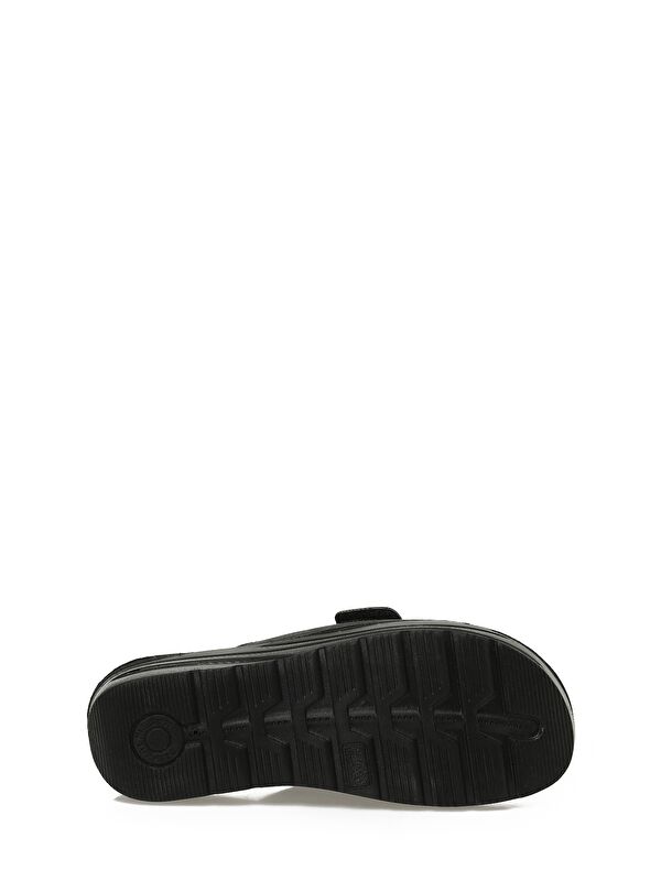 609003.Z5PR Siyah Kadın Ev Terliği - Görsel 7