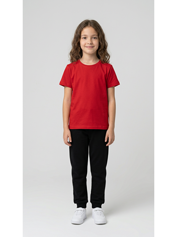 Mışıl Kids Basic Kısa Kol Kız Çocuk T-Shirt