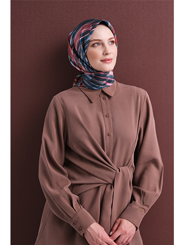 ARMİNE Saf İpek Twill Eşarp 9616D 37