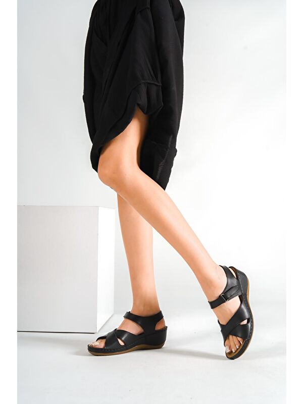 Z6312 Kadın Konfor Anatomic Sandalet - Görsel 5