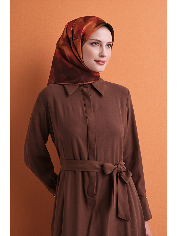 ARMİNE Saf İpek Twill Eşarp 9603D 22