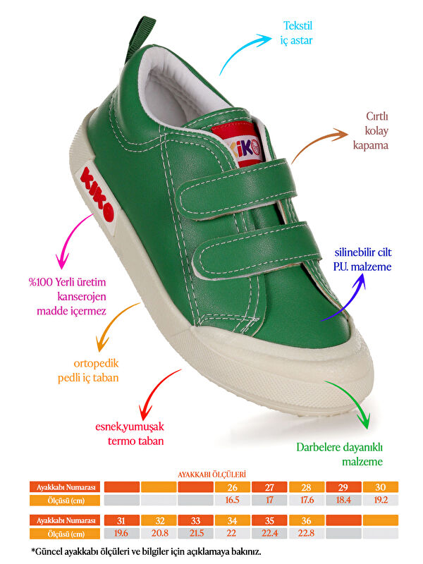 Suba Cırtlı Termo Taban Erkek Çocuk Günlük Spor Ayakkabı - Görsel 3