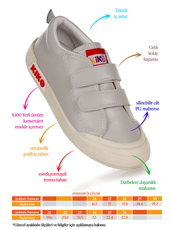 Suba Cırtlı Termo Taban Erkek Çocuk Günlük Spor Ayakkabı - Görsel 3