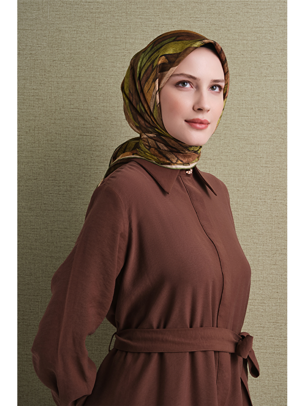 ARMİNE Saf İpek Twill Eşarp 9612D 31