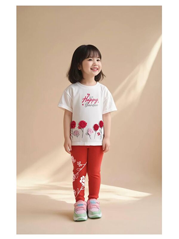 My Kids Wear Renkli Desenli Çocuk Alt Üst Takım