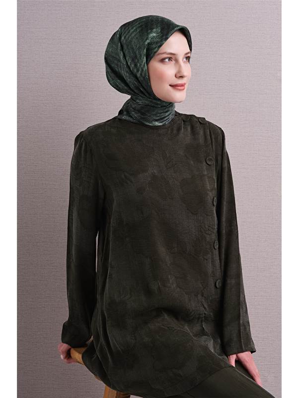 ARMİNE Saf İpek Twill Eşarp 9628D 35