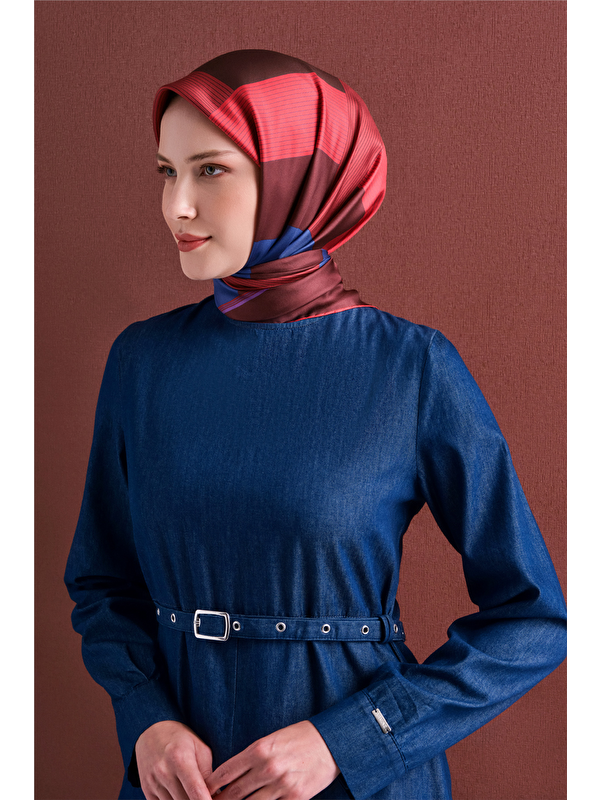ARMİNE Saf İpek Twill Eşarp 9610D 89