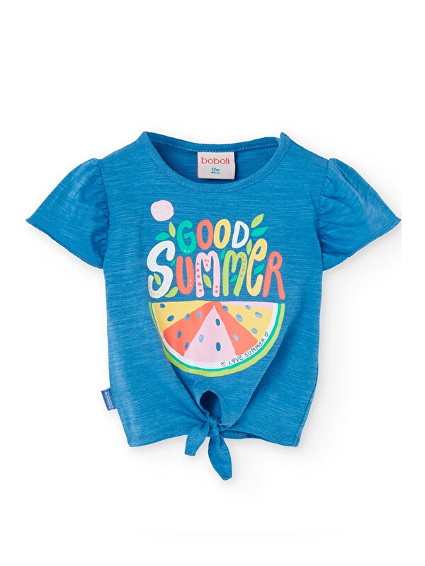Boboli Good Summer Kız Çocuk Tişört