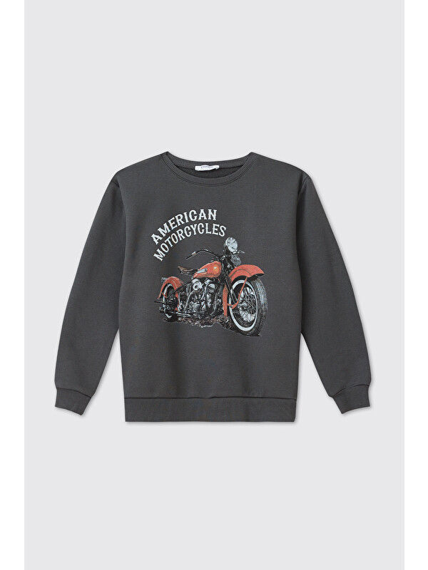 Panço Erkek Çocuk Antrasit Sweatshirt