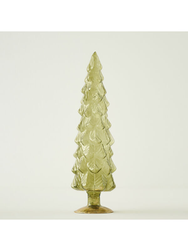 Bella Maison Pine Tree Yılbaşı Dekoratif Obje Yeşil (10x10x35 cm)