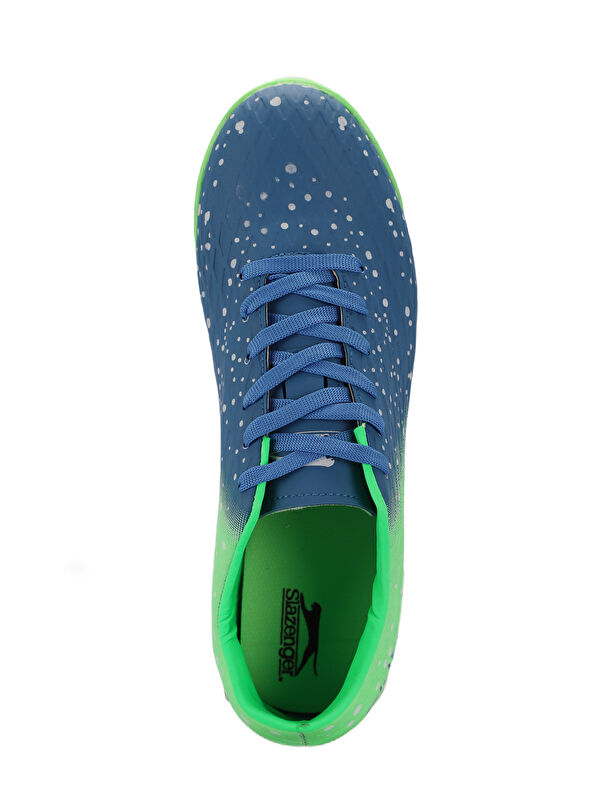 HANIA HS Erkek Çocuk Halı Saha Saks Mavi Futbol Ayakkabısı - Görsel 6