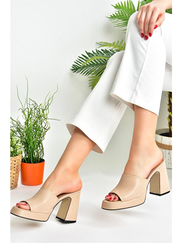 M404100409 Ten Kadın Terlik - Görsel 2