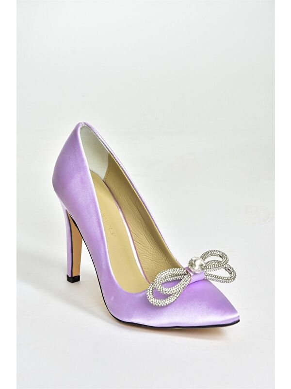 M253972004 Lila Kadın Ayakkabı - Görsel 6