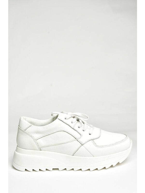 U5407090 Beyaz Kadın Sneakers - Görsel 2