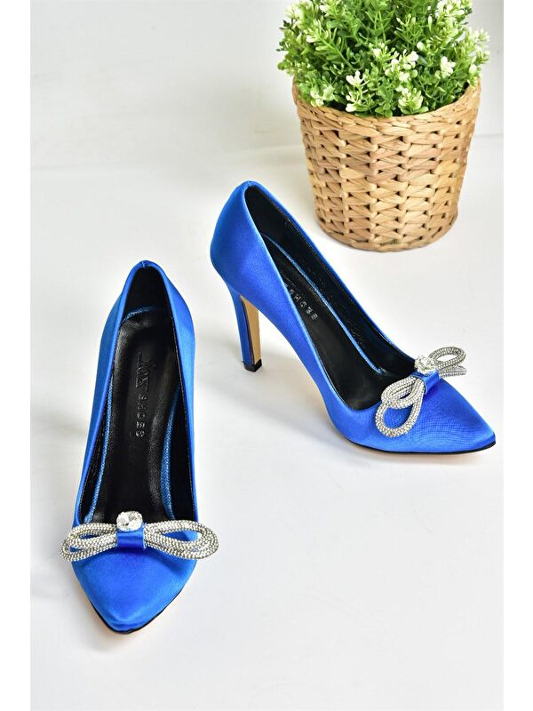 M253972004 Saks Mavi Kadın Ayakkabı - Görsel 2