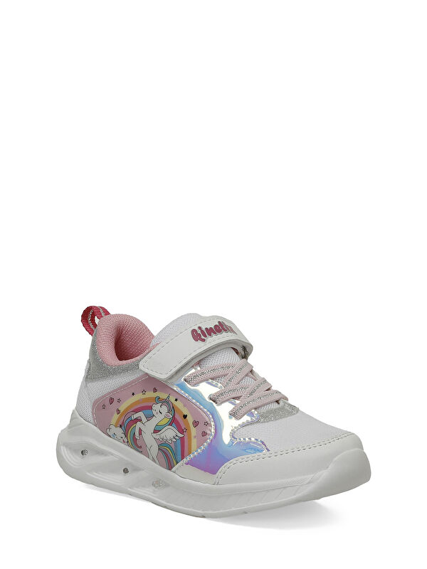 MOSPOR P 5FX Beyaz Kız Çocuk Spor Ayakkabı - Görsel 3