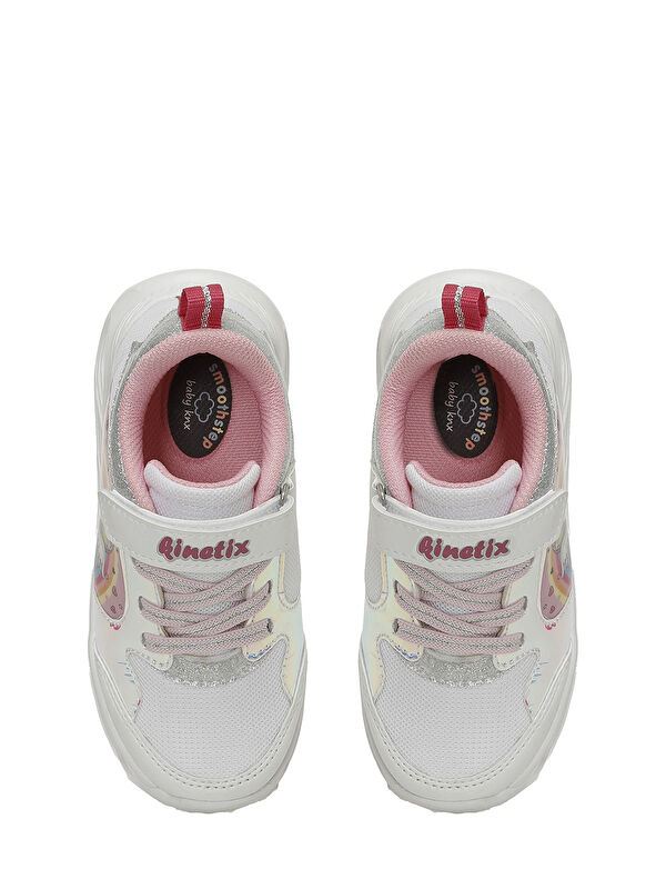 MOSPOR P 5FX Beyaz Kız Çocuk Spor Ayakkabı - Görsel 5