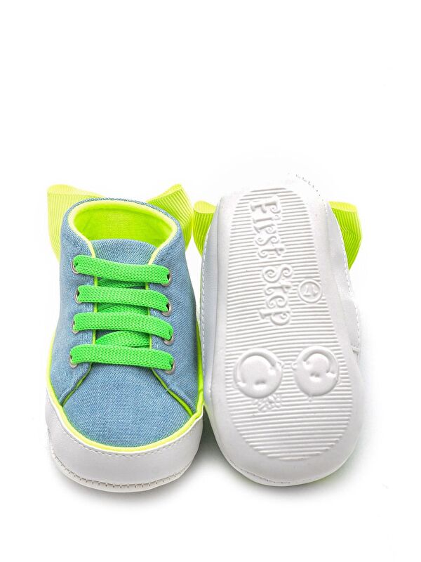 Fosforlu Kurdele Patik Yeşil - Görsel 3