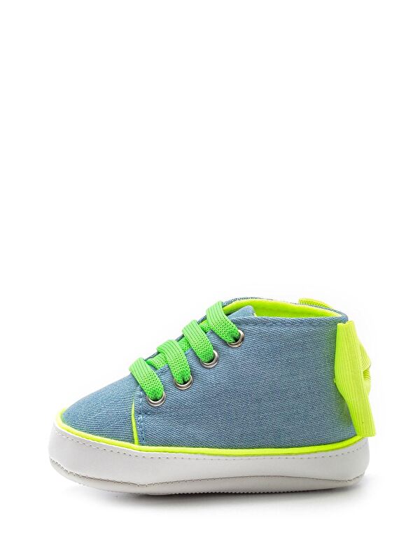 Fosforlu Kurdele Patik Yeşil - Görsel 4