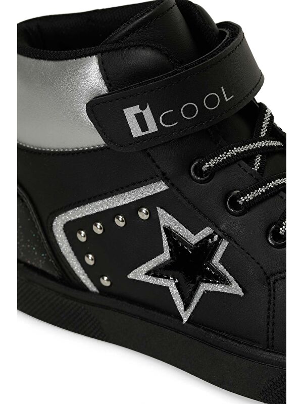 LODI HI F 4PR Siyah Kız Çocuk High Sneaker - Görsel 8
