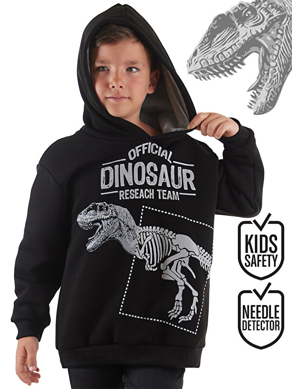 MSHB&G Dino Research Erkek Çocuk Sweatshirt