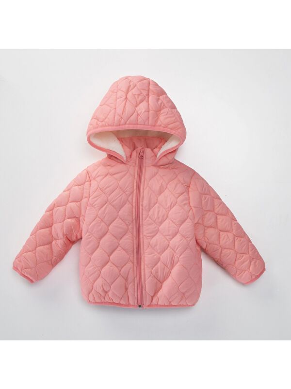 Myhanne Kapüşonlu Kız Mont 50141