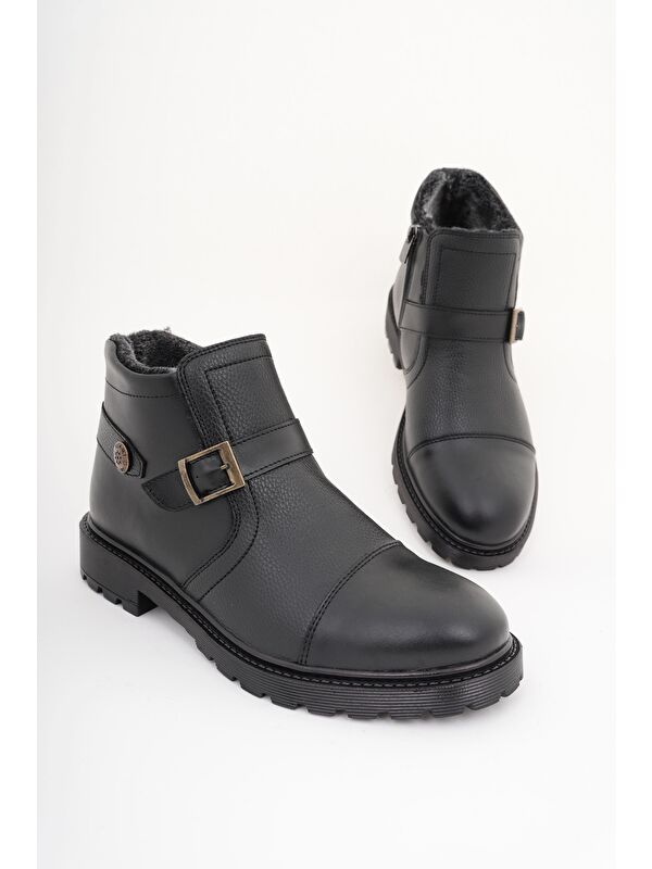 RODRİGUEZ Fermuarlı Kürklü Soğuk Geçirmez Erkek Bot - Görsel 7