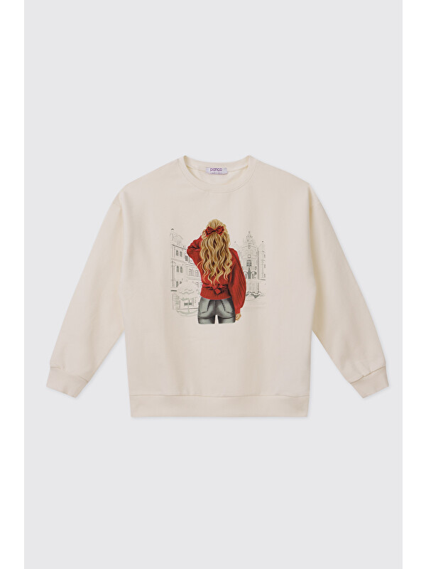 Panço Kız Çocuk Sweatshirt