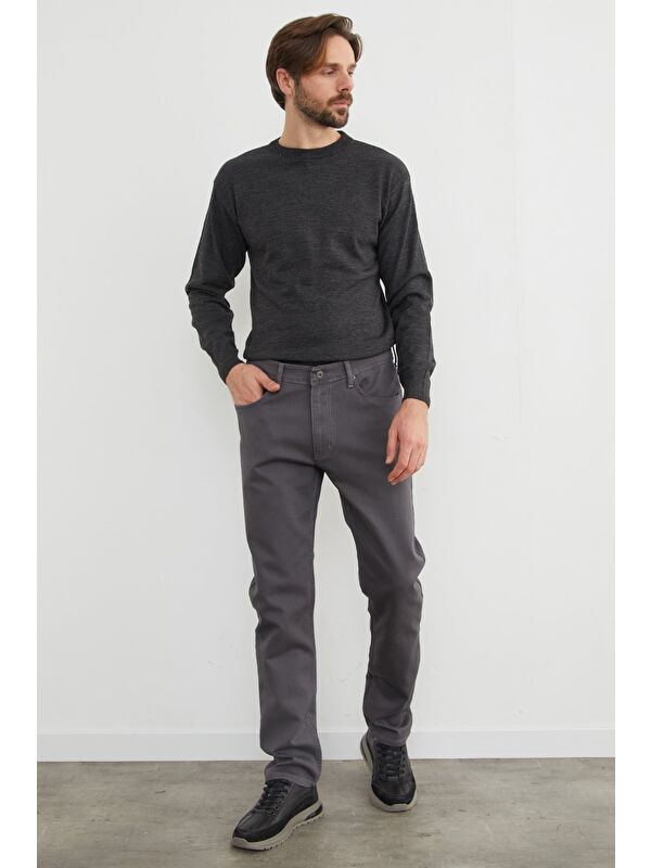 Fullamoda Büyük Beden Regular Fit Normal Bel Jean
