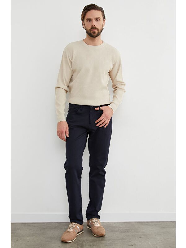 Fullamoda Büyük Beden Regular Fit Normal Bel Jean