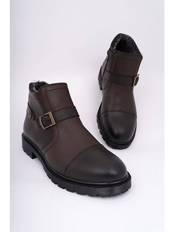 RODRİGUEZ Fermuarlı Kürklü Soğuk Geçirmez Erkek Bot - Görsel 6