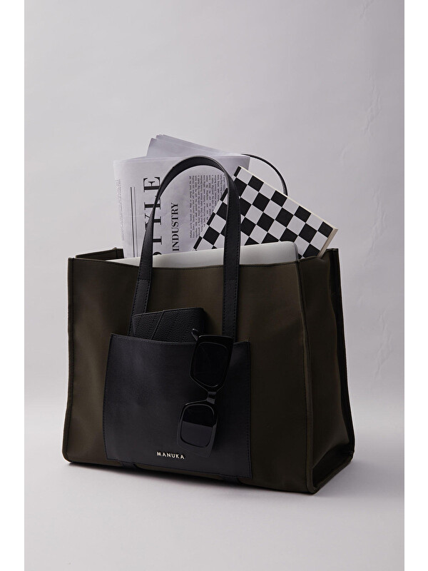 Manuka Urban Tote Çanta Haki