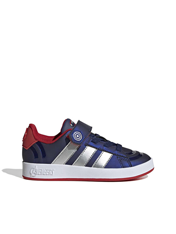 Adidas Grand Court Captain America El Çocuk Lacivert Sneaker