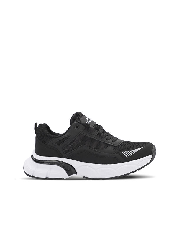 ZELLA Kadın Siyah / Beyaz Koşu & Yürüyüş Spor Ayakkabısı - Görsel 2