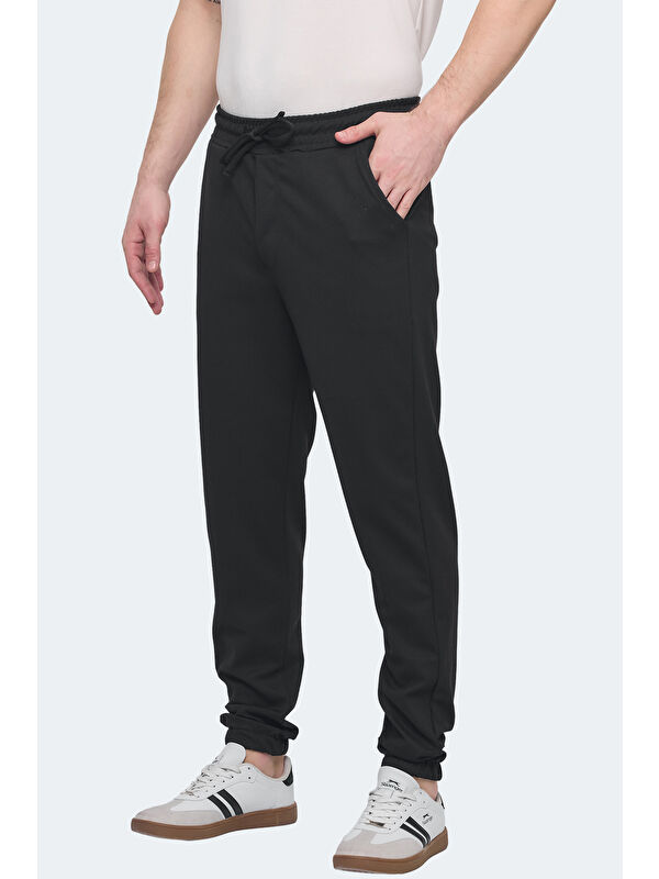 SLAZENGER NESKE I Erkek Cepli Siyah Jogger Eşofman Altı