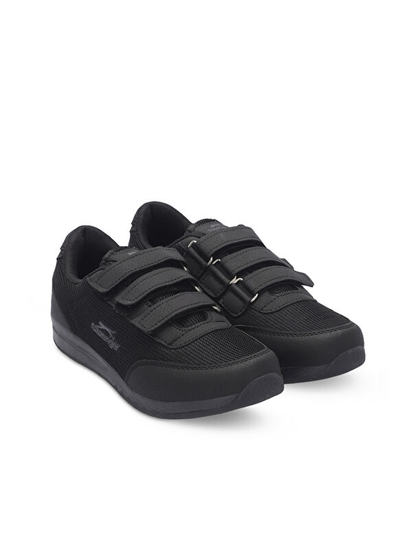 AGATHA I Kadın Cırt Cırtlı Siyah / Siyah Günlük Spor Ayakkabısı - Görsel 3