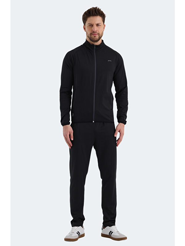 SLAZENGER Erkek Eşofman Takımı Siyah