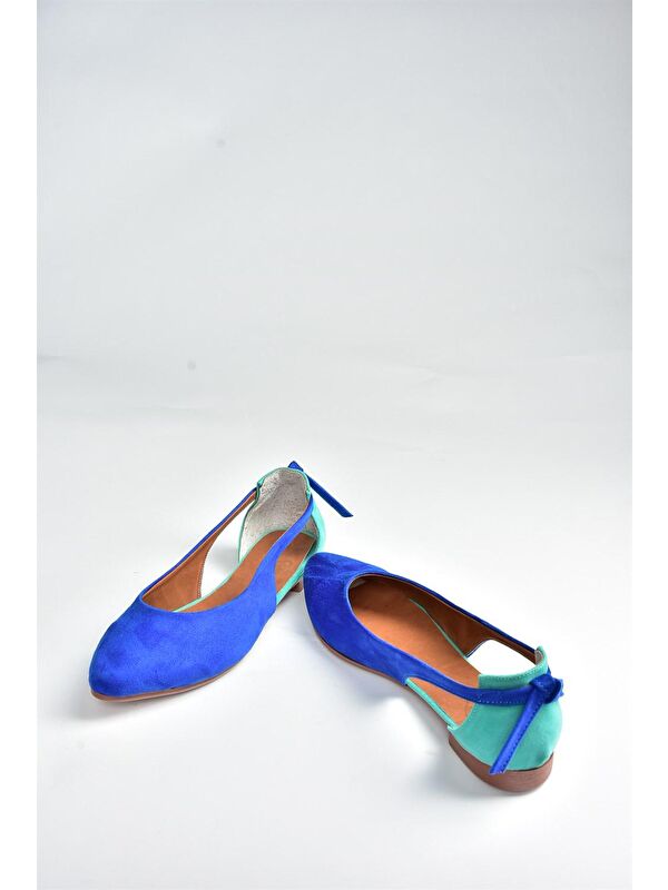 Fox Shoes Mavi Fox Shoes Babet Kadın H726324002