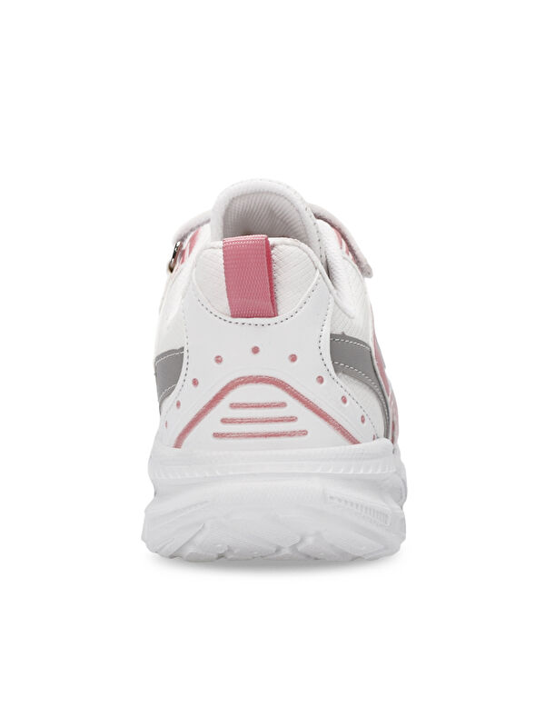 KENDALL Unisex Çocuk Sneaker Ayakkabı Beyaz / Pembe - Görsel 7