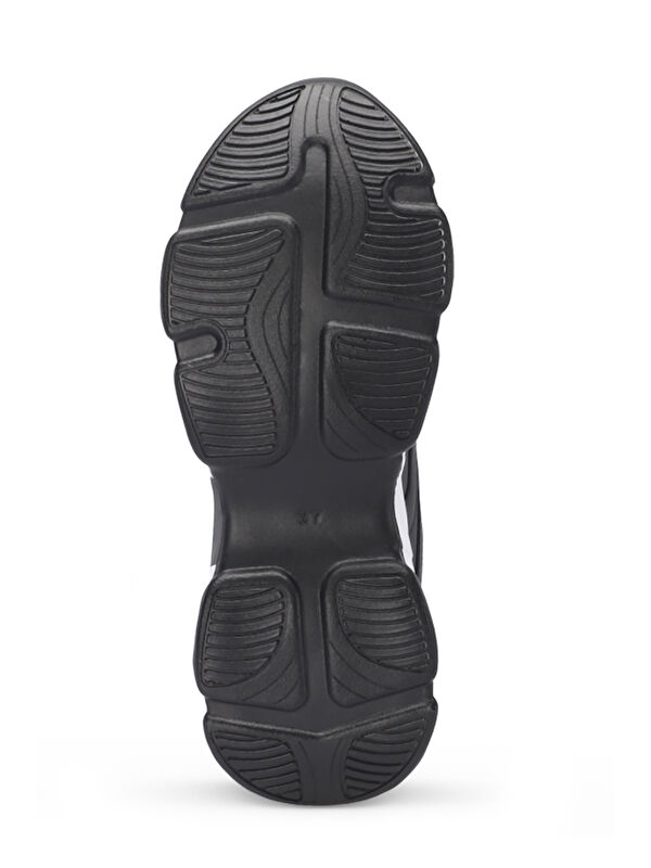 ZUSA Kadın Sneaker Ayakkabı Siyah / Beyaz - Görsel 8